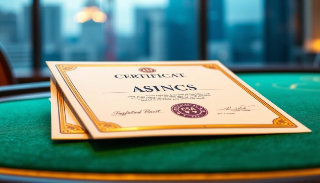 ใบอนุญาตคาสิโนและรางวัลเกมมิ่ง ใบอนุญาตคาสิโนและรางวัลเกมมิ่ง