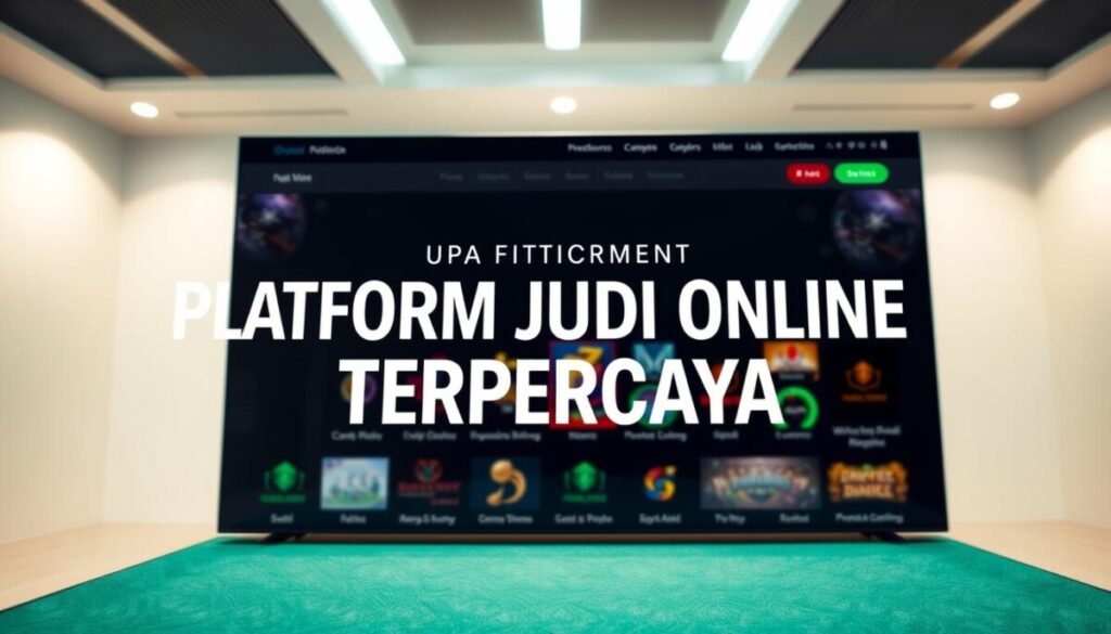 platform judi online terpercaya