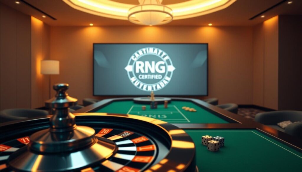 RNG certified casino online