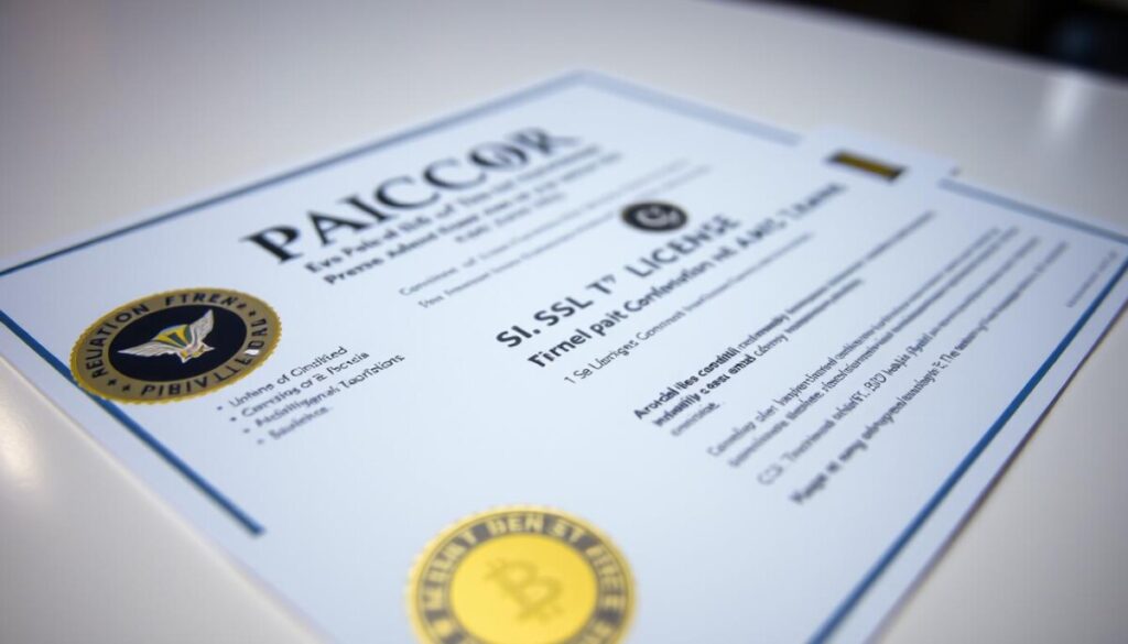 lisensi PAGCOR dan sertifikasi SSL