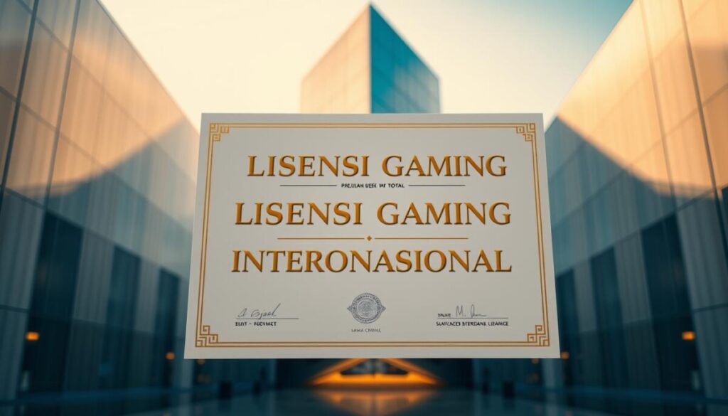 lisensi gaming internasional