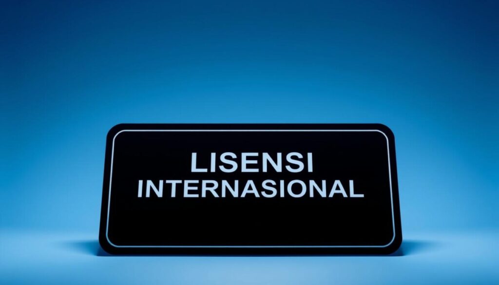 lisensi internasional