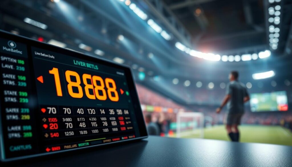 live betting odds