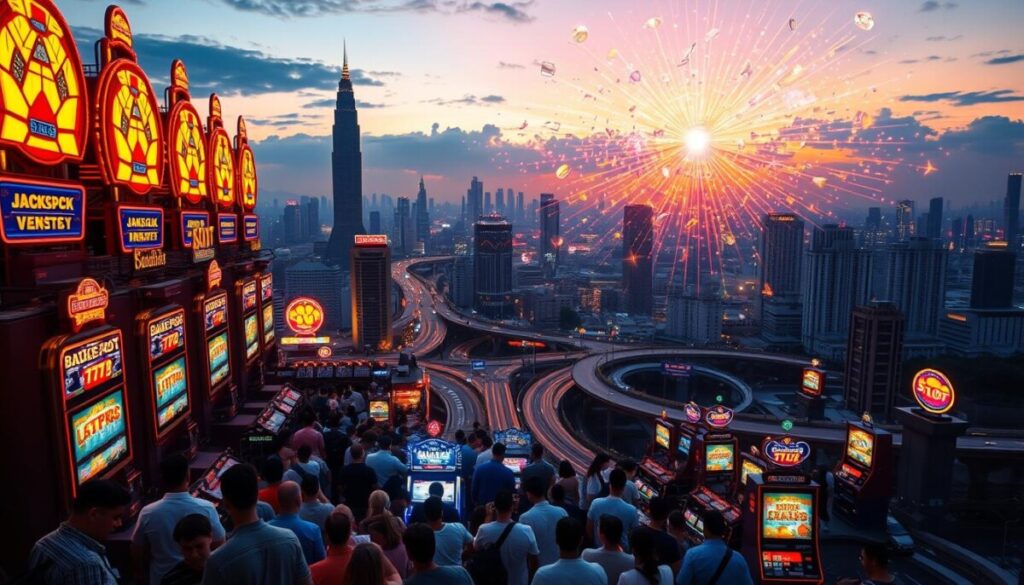 pertumbuhan industri game slot online