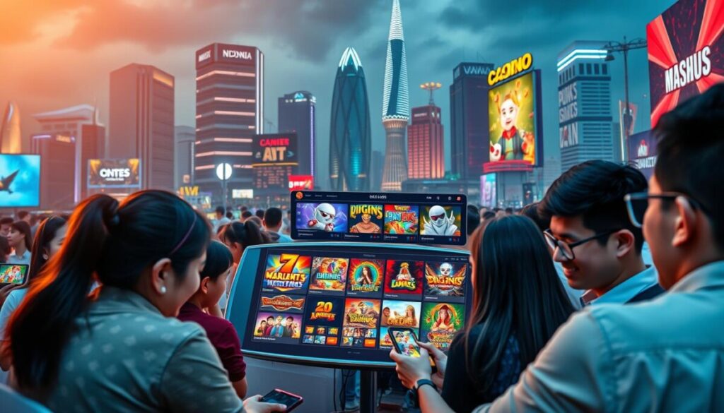 pertumbuhan pemain online Indonesia