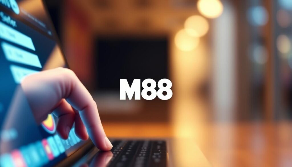 proses login slot M88