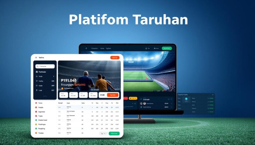 Platform Taruhan UI/UX Design
