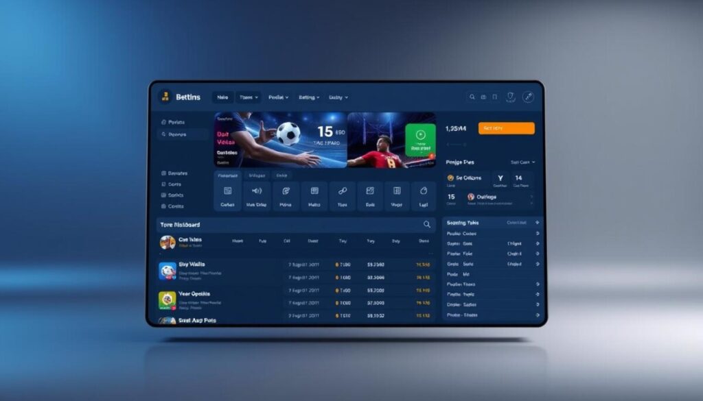 UI/UX premium platform judi bola