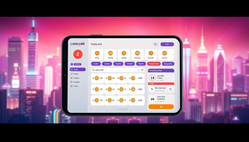 antarmuka user-friendly lottery 88 wap