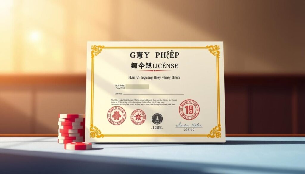 giấy phép gaming giấy phép gaming