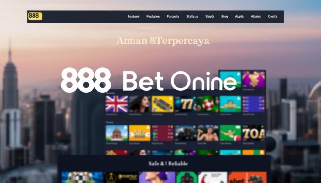 platform judi 888 Bet Online