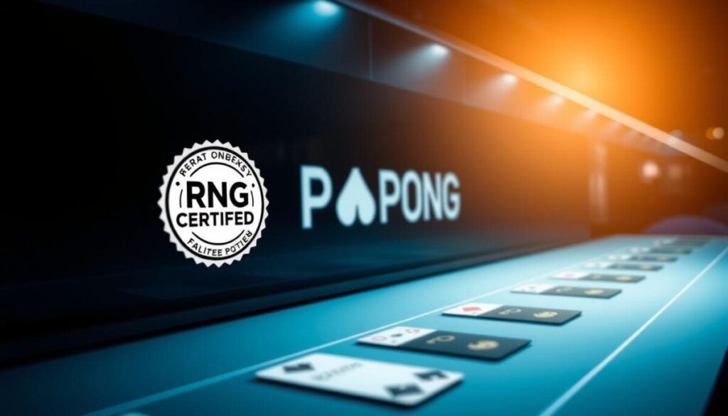 platform poker terbaik dengan sertifikasi RNG