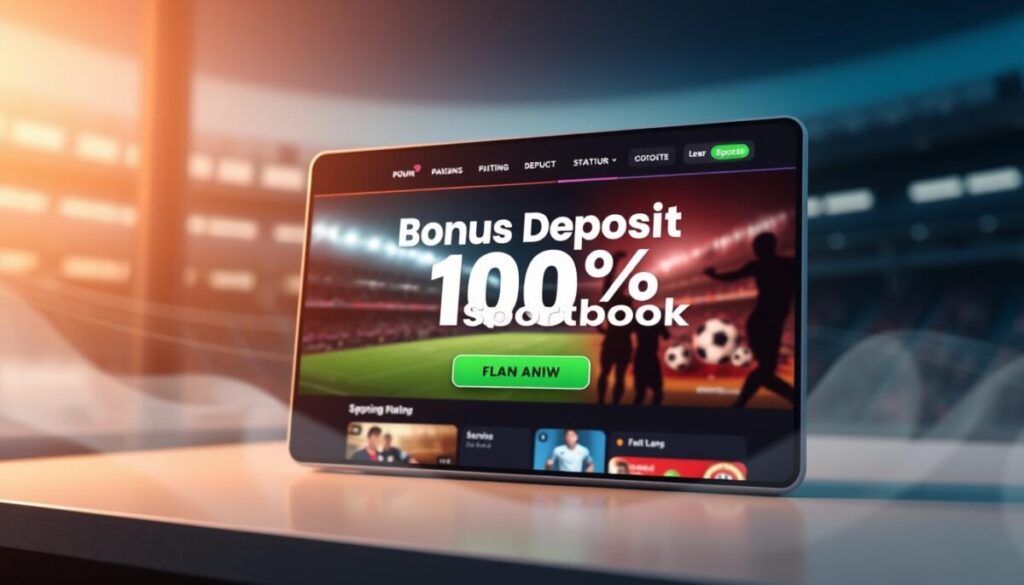 bonus deposit 100% sportsbook