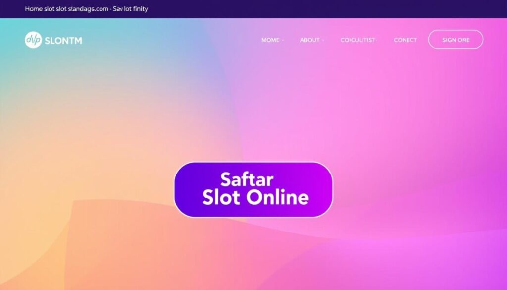 cara daftar slot online