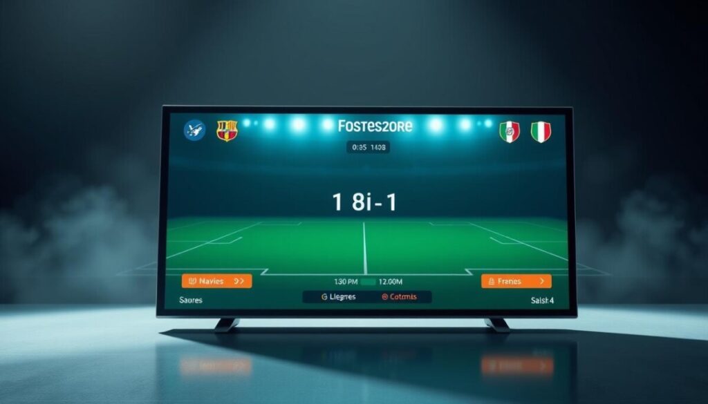 công nghệ AI cập nhật tỷ số bóng đá