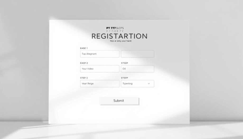 formulir daftar slot online