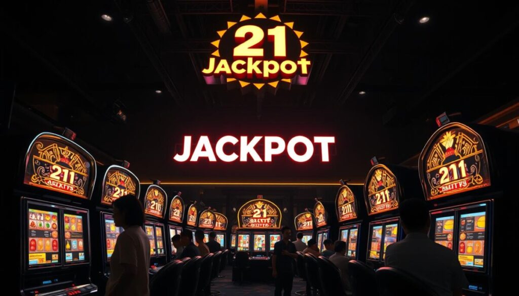 jackpot progresif 21 slots