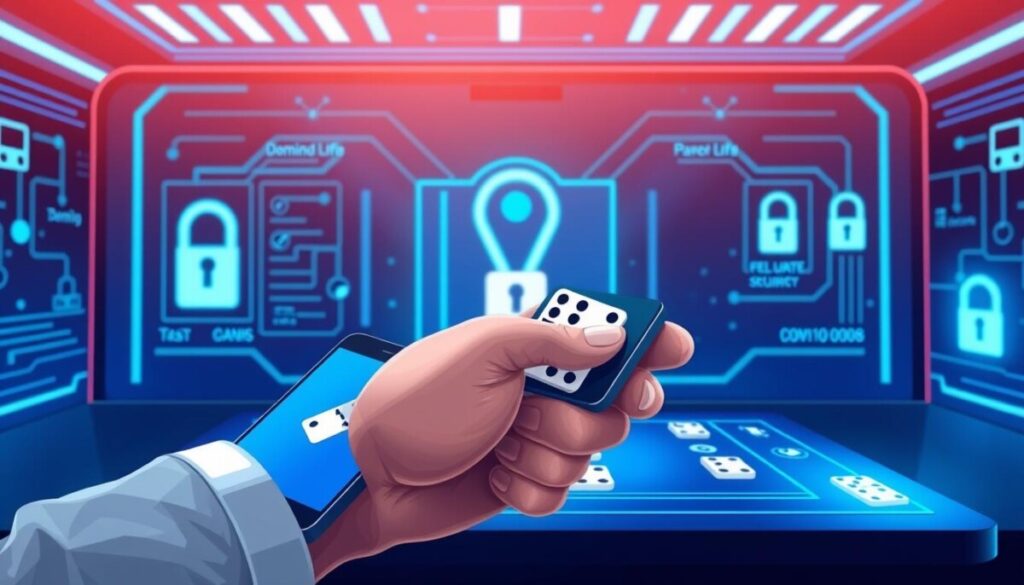 keamanan transaksi domino online