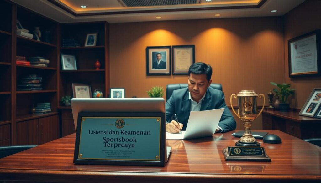 lisensi dan keamanan sportsbook terpercaya