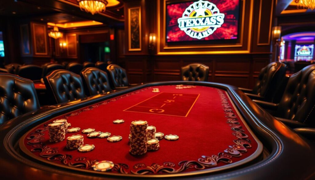 meja high roller texas poker online