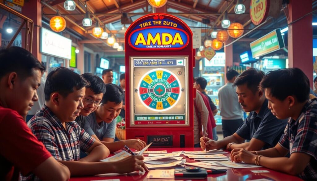 permainan lotere Amida