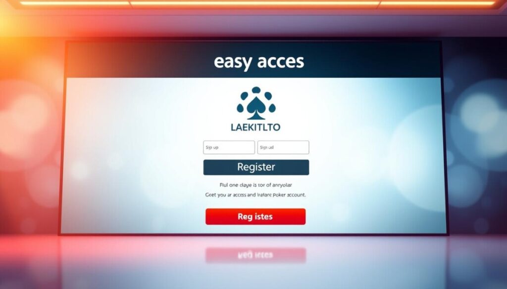 registrasi akun poker