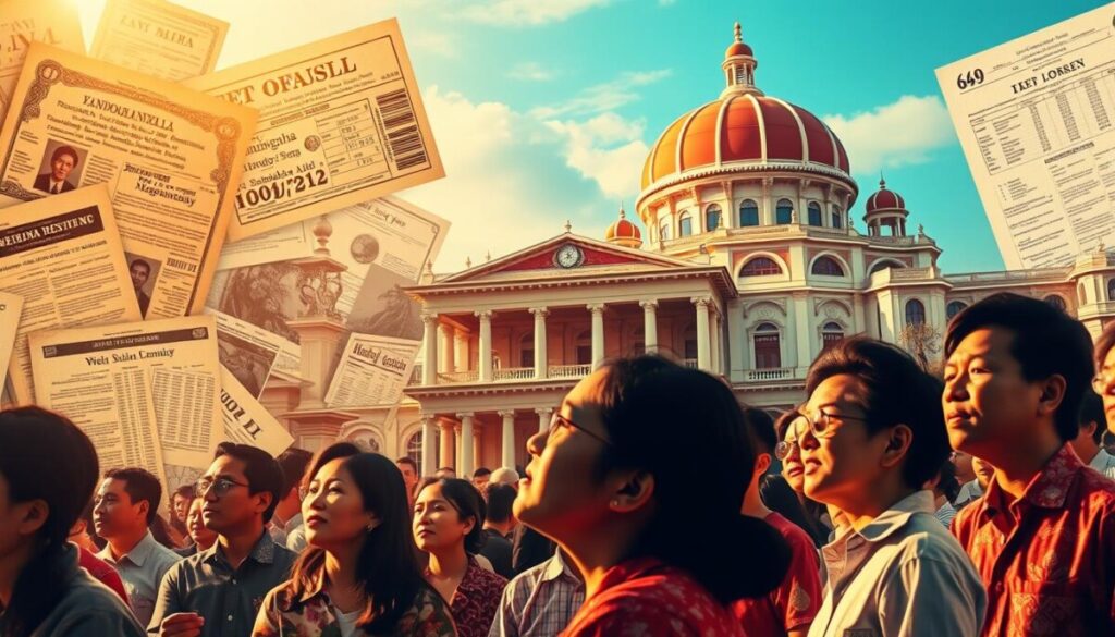 sejarah lotere Indonesia