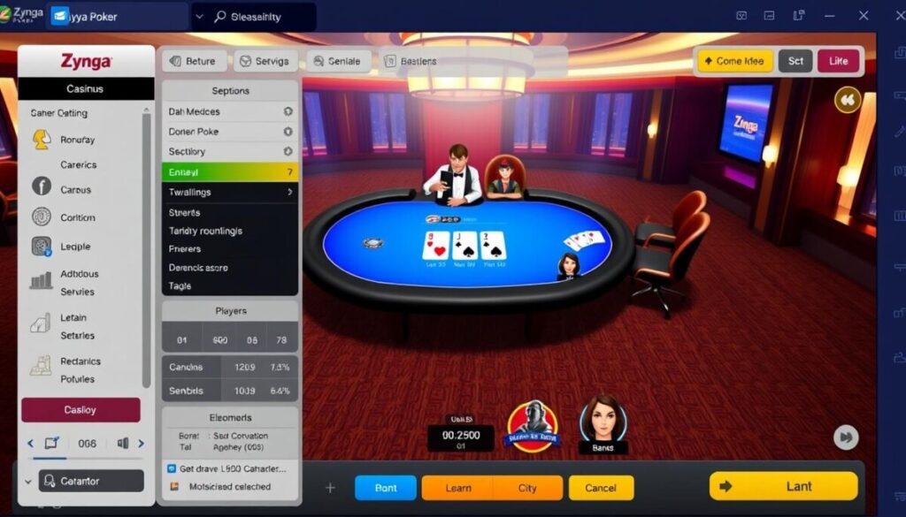 antarmuka user-friendly zynga poker