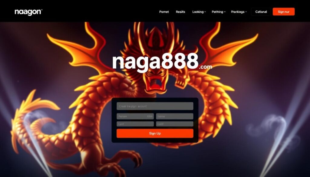 cara daftar naga888