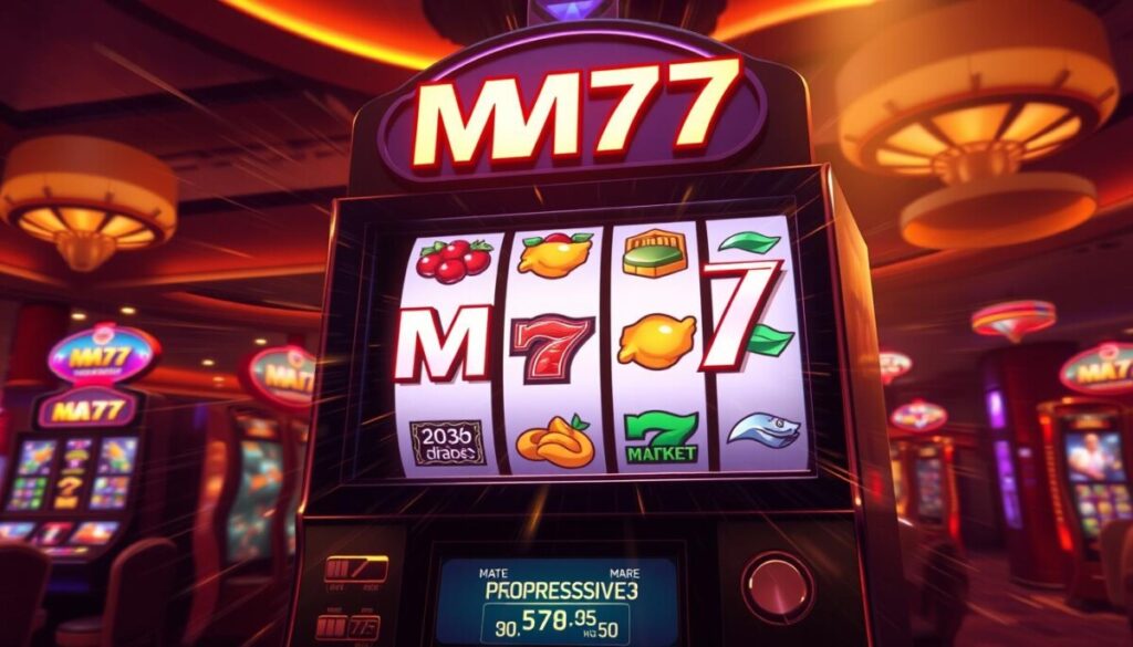 jackpot progresif slot M77