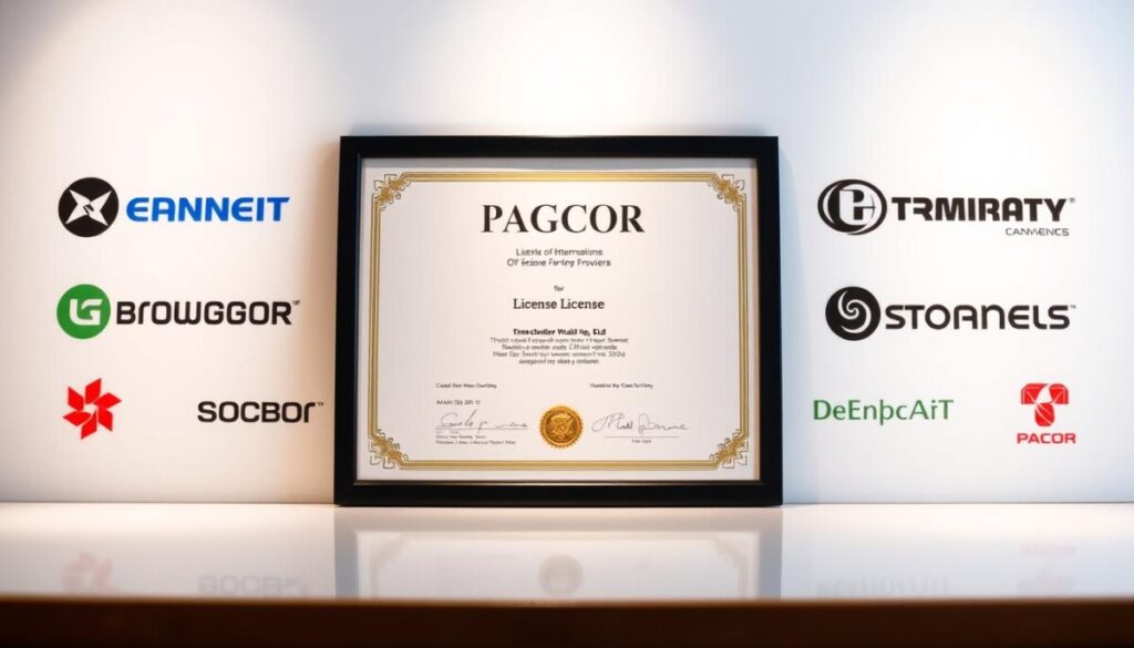 lisensi PAGCOR dan provider game internasional
