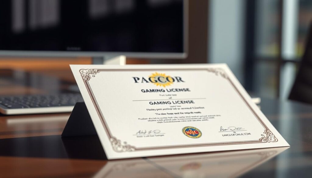 lisensi PAGCOR sertifikat taruhan legal