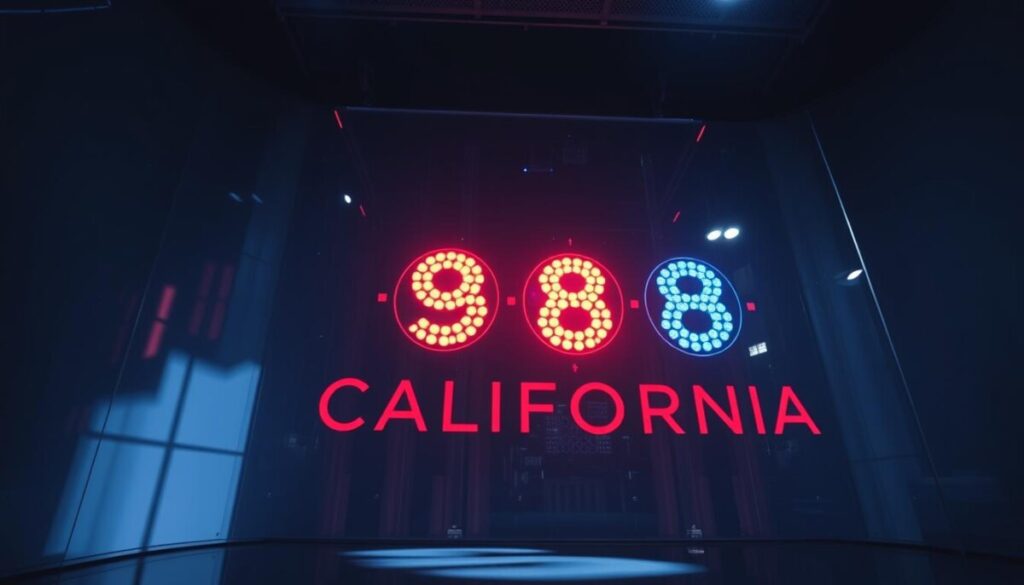 live draw California transparansi