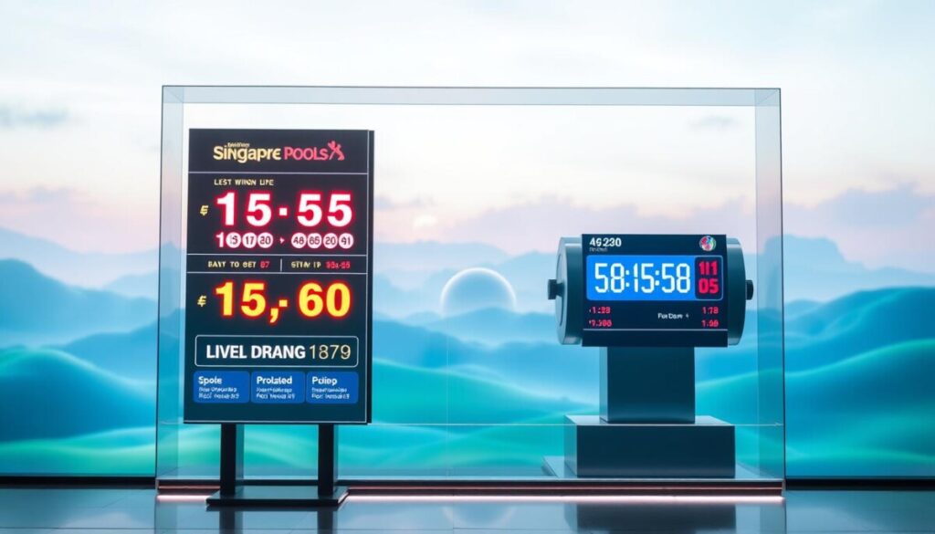 live draw SGP Pools transparan