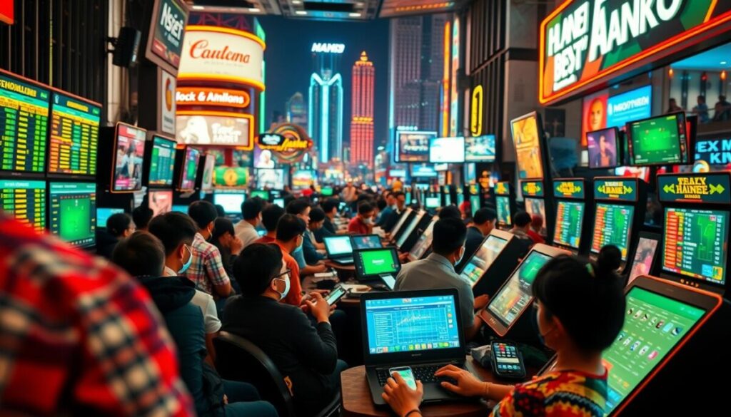 pertumbuhan pasar judi online