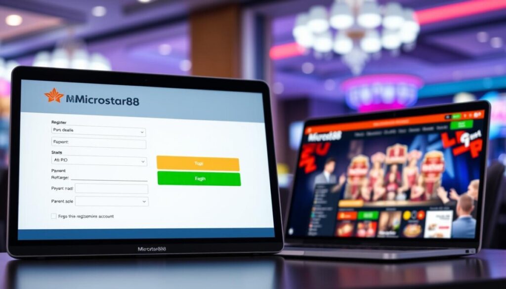 registrasi akun premium Microstar88