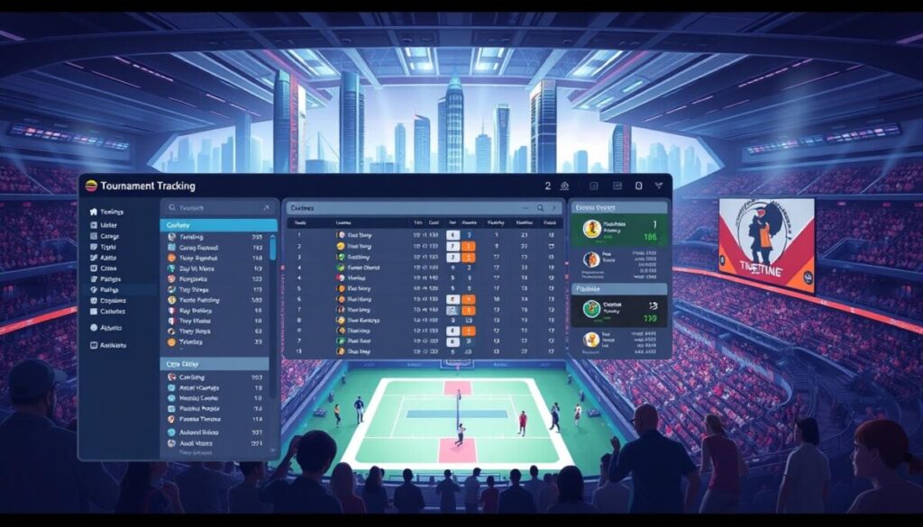 sistem tournament tracking