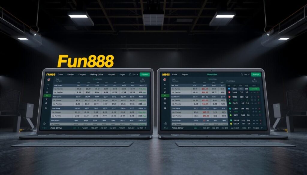 so sánh tỷ lệ cược Fun88 và M88