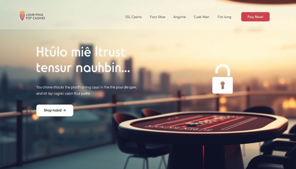 bảo mật SSL casino trực tuyến