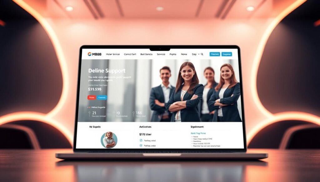 hỗ trợ trực tuyến m88