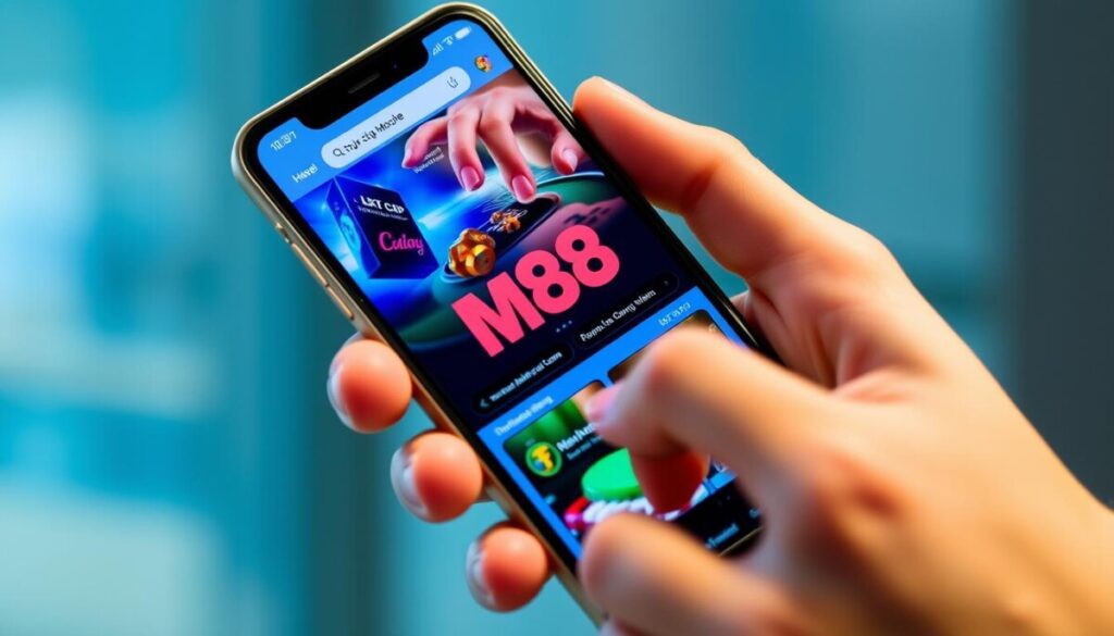 link vào m88 bằng điện thoại