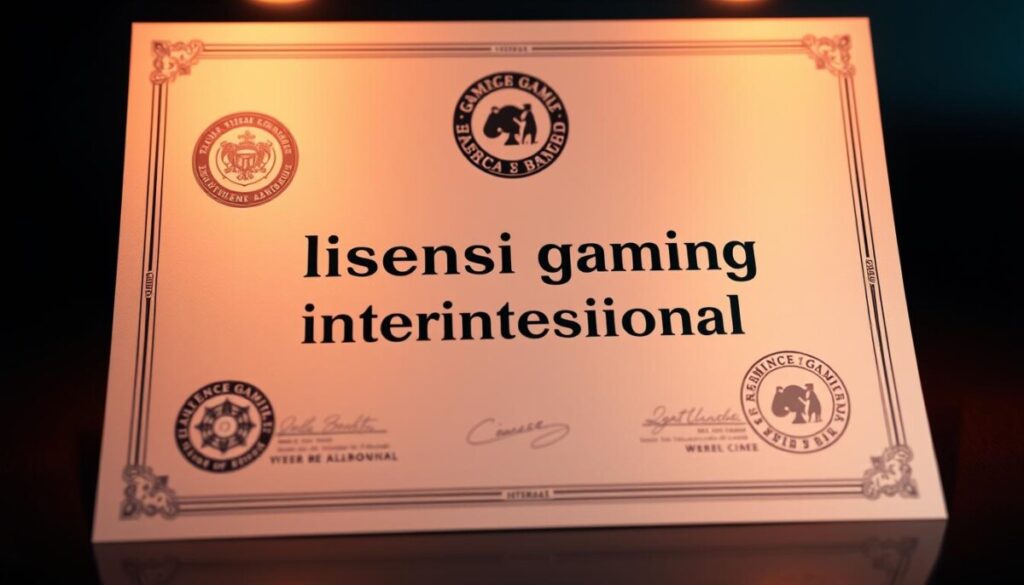 lisensi gaming internasional