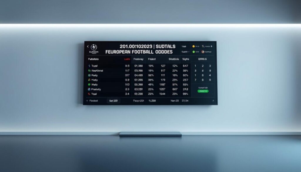 tỷ lệ bóng đá châu âu