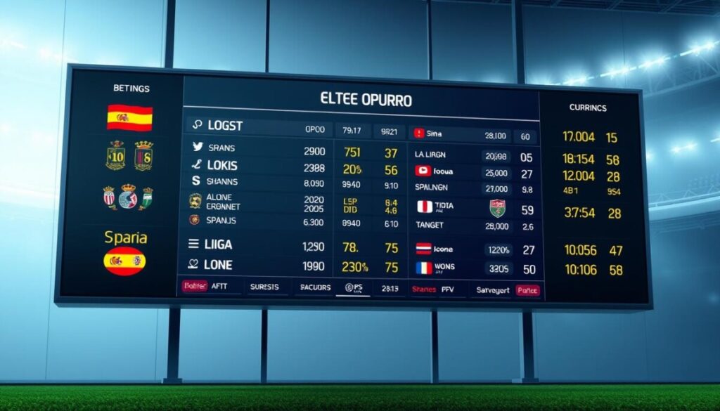 tỷ lệ bóng đá tây ban nha