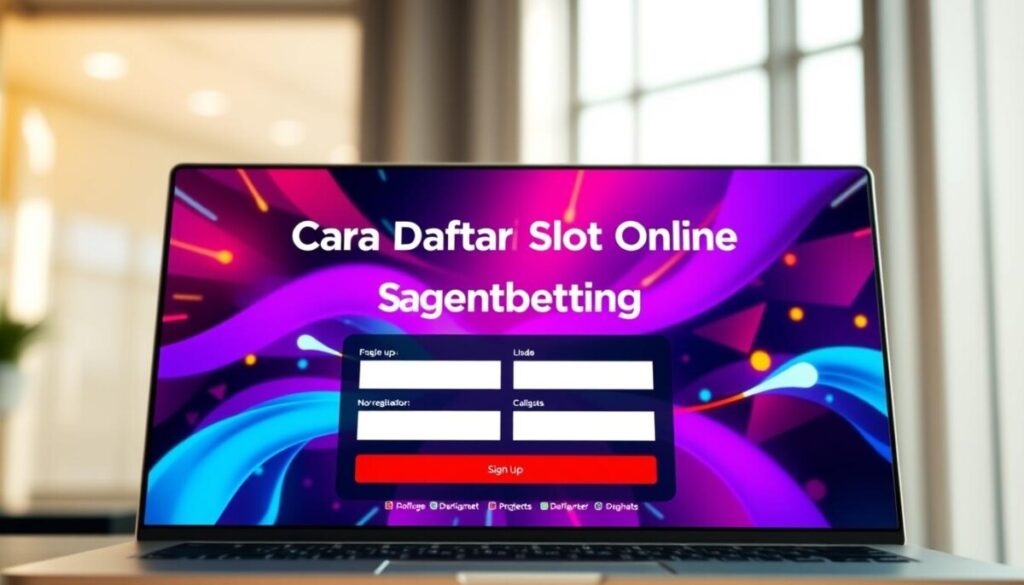 cara daftar slot online