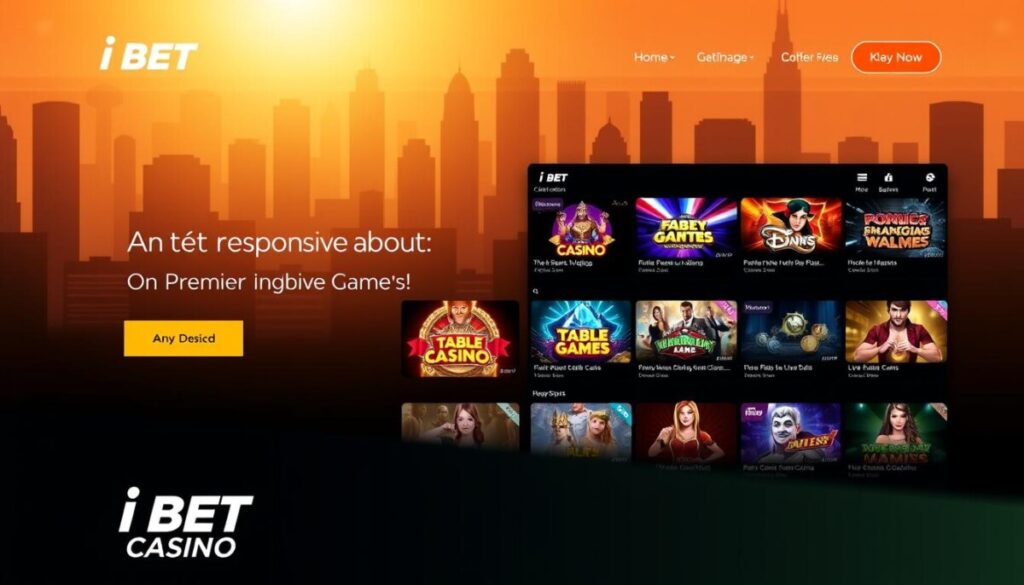 mobile responsive I Bet Casino