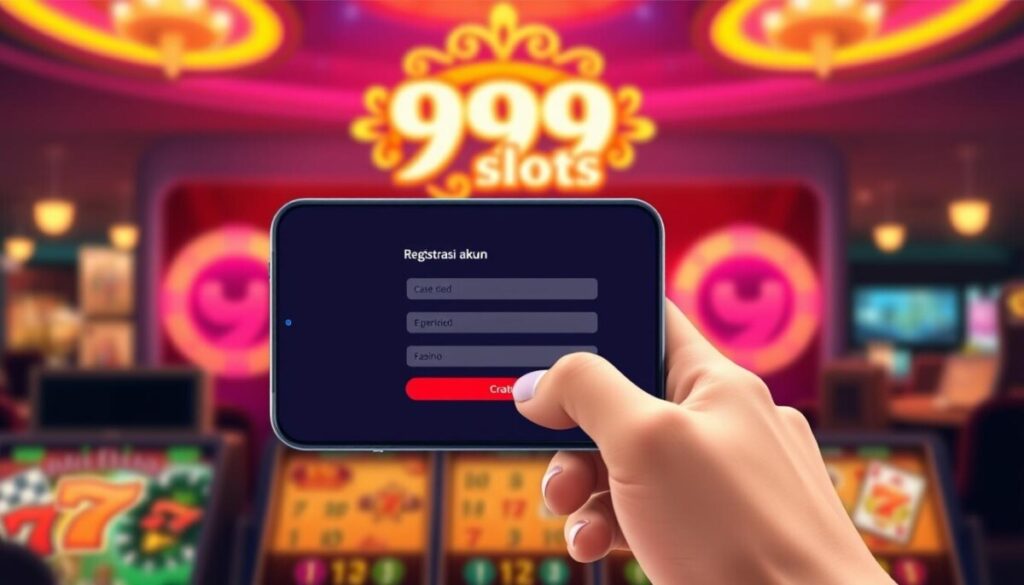 registrasi akun 999 Slots