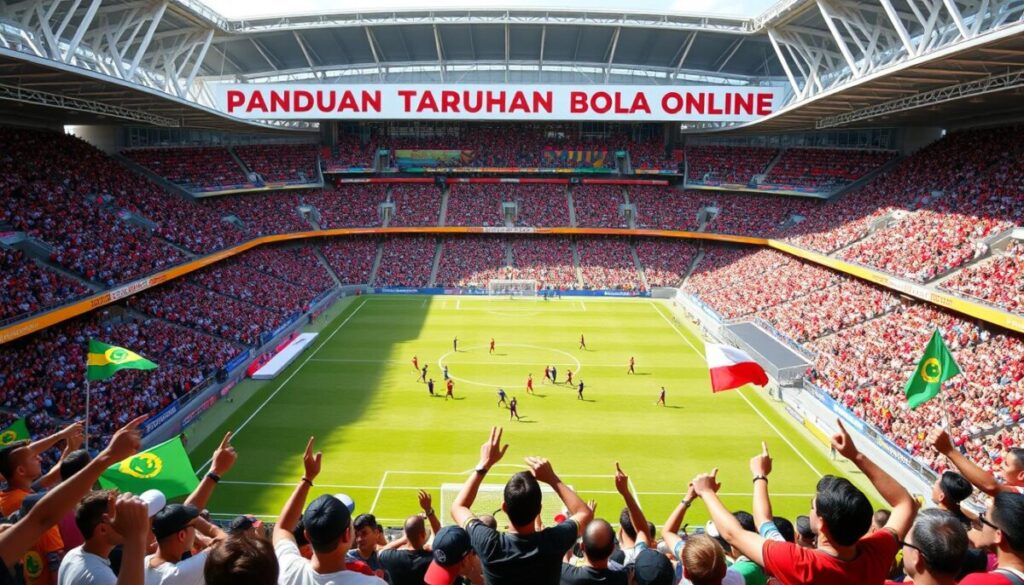 cara daftar pasang taruhan bola online