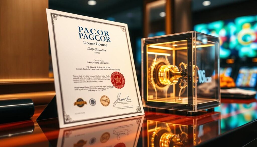 lisensi PAGCOR dan mekanisme RNG JCO69