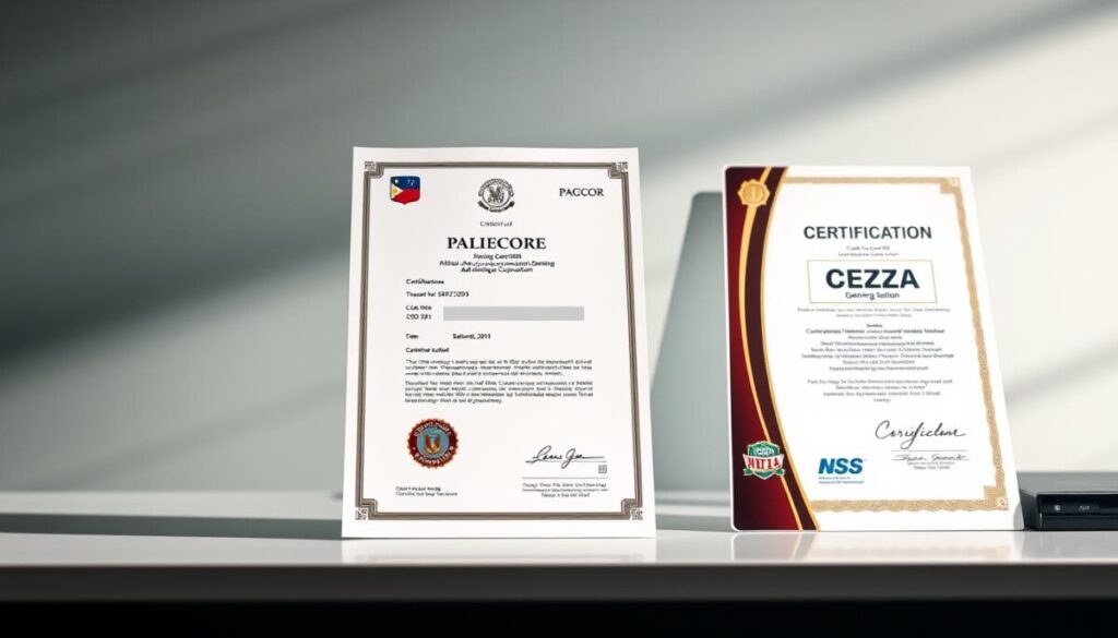 lisensi PAGCOR dan sertifikasi CEZA